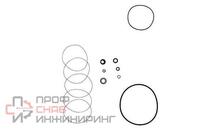 Комплект уплотнения вала для MQ3-45 Grundfos