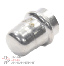 Заглушка 22, WAAG Heavy Inox, пресс, сталь нержавеющая