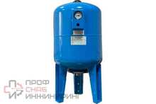 Гидроаккумулятор LadAna 50л вертикальный с манометром голубой