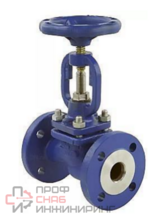 Клапан запорный сальниковый DN.ru VSO2130M-F-S Ду65 Ру40, фланцевый, корпус - сталь GS-C25, уплотнение - металл, управление - штурвал