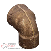 Угловой переход на резьбу В 90 градусов бронза DN 18 х 1/2" Viega, модель 94090G