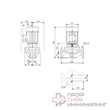 Насос Grundfos TP 50-60/2 A-F-A-BQQE-DX1