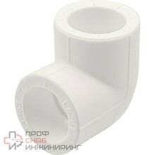 Угольник THERMOLIGHT 90гр. PP-R 25 белый (30/240)