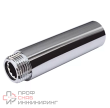 Удлинитель резьб. 1/2 х 80 мм г/ш TIM хром