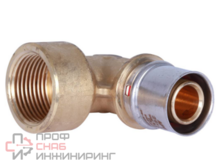 Угольник-пресс с внутренней резьбой, тип SFP-0011, Stout Ду26х1