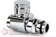 Вентиль запорный SR Rubinetterie прямой серия "Prestige & Minimal" 1/2", цвет хром