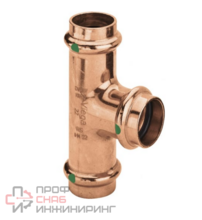 Тройник 28-22-28, Viega Profipress, 2418, пресс-пресс, медь