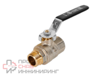 Кран Stout шаровой полнопроходной ВР/НР ручка рычаг 1/2