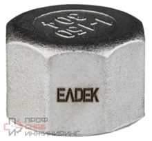 Заглушка "LEADTEK" ВР 8-ми гранная G 3/4" DN 20 AISI 304 PN 16