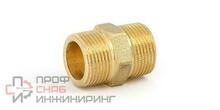 Ниппель удлиненный 1", латунный Uni-fitt
