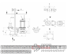Канализационный насос Wellmix 200WQ2-300-7-11/4_380V
