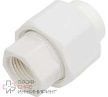 Муфта разъемная РосТурПласт ВР 20х1/2 белый RTP