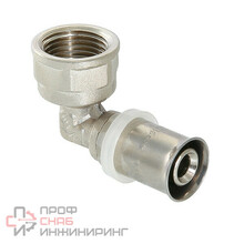 Пресс-фитинг – угольник Valtec VTM.252.N.001605 с переходом на внутреннюю резьбу