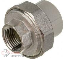 VALFEX Муфта PP-R сер комб разъем Дн25х1/2" ВР 10155115Г 127-0333
