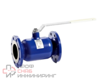 Шаровой кран Temper сталь 20 стандартнопроходной DN 125 PN 16 фланцевое, рукоятка