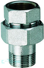 Прямой трехсоставной фитинг FAR 3/4" ВР-американка