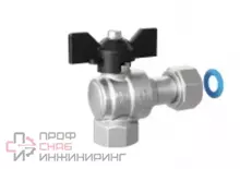 Шаровой кран LD шар лат Pride нк Ду15 Ру40 м/нак/г угл баб LD 47.246.15