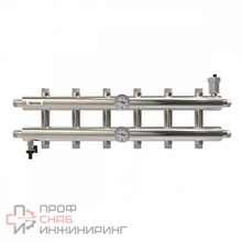 Распределительный коллектор Прокситерм CLASSIC из нержавеющей стали AISI 304 без гидрострелки 25-7