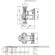 Насос циркуляционный бытовой DAB EVOSTA2 20-105/130 SOL PWM 1/2"
