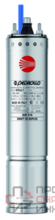 Электродвигатель Pedrollo 4PD 2 (1,5 kW/3 2,0НР) 230/50 3F