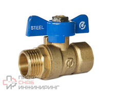 Кран шаровой SANTREK AQUA Steel 1/2" г/ш баб