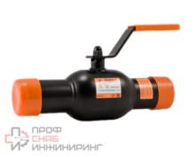 Кран шаровой под приварку DN50, PN40, ADL БИВАЛ КШТ 10, сталь, с рычагом