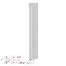 Радиатор Arbonia RAL 9016 Стальной 2-х трубчатый 2180, 14 секций, высота 1800 мм, длина: 630 мм, цвет: (белый)  подключение № 69, размер подключения: 1/2", верхний встроенный термовентиль