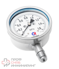 Вакуумметр Росма ТВ-521Р.0 (-0,1-0MPa) 20x1,5.1,0