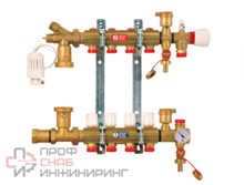 Сборный коллекторный узел Giacomini с обвязкой 1" x 18 /12