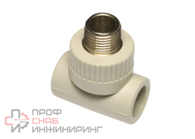 Тройник комбинированный Wavin Ekoplastik STKE02020X PPR с наружной резьбой