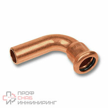 Отвод 90° Sanha 6000 DN22-22 пресс-пресс медь однораструбный