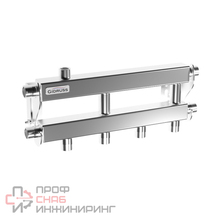 Распределительная гребенка Gidruss MKSS-40 4DU 3/4"х3/4", 4вых., сталь нерж.