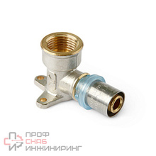 Угольник ProAqua пресс. c креплением ВР 16х1/2" ВР,