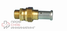 Переходник 16-3/4", Henco P, 26, пресс-резьба, нар., латунь