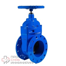 Задвижка чугунная с обрезиненным клином REON тип RSV04, PN10 DN350