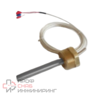 Датчик температуры погружной Хит Комплект c быстрым ответом Pt1000 IP65 75мм -20...+300°С 1м