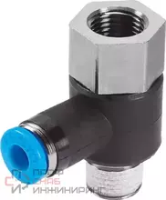 Тройник с цанговым зажимом и резьбой Festo QSTF-1/8-8-B
