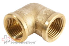 Угольник 90° General Fittings 2700 3/8"-3/8" резьба-резьба вн латунь
