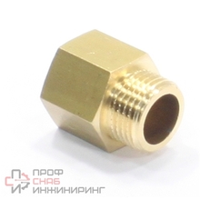 Удлинитель General Fittings 2600 1/2"-1/2" резьба-резьба вн- нар латунь l=40