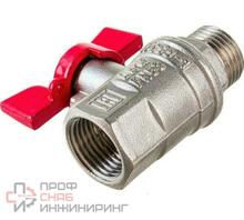 Кран шаровой Valfex PREMIUM для ВОДЫ 1/2" ВР/НР,бабочка