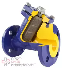 Фильтр магнитный Y-образный чугунДу150 Ру16 фланцевый 300C Zetkama