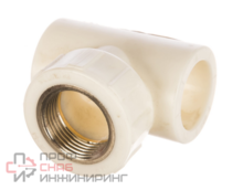 Тройник PPRC 32х1/2"Мх32 Политэк
