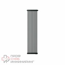 Радиатор трубчатый Zehnder Charleston 2180, 12 сек.1/2 ниж.подк. RAL9005matt (9205) (кроншт.в компл)