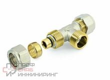 Тройник General Fittings МП 26 х 3/4 х 26 ц/ш/ц GF (10%)