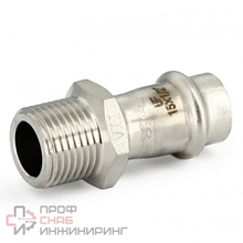 Муфта пресс-Н Uni-fitt 28 х 3/4", нержавеющая сталь