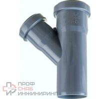 Тройник Ostendorf НТЕА Ду50/40 45гр. Ostendorf