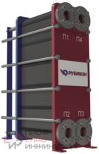 Теплообменник пластинчатый разборный 20601 SKBB-14MH16-E-45