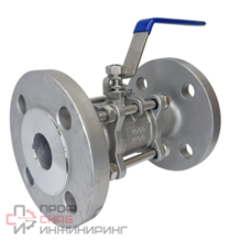 Кран шаровой нержавеющий фланцевый, Lotar 5" (DN125)  AISI316 (CF8M)  LTR-TF0B/6
