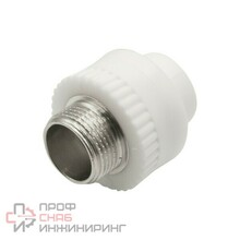 Муфта комбинированная Акватек НР 20х3/4" белый