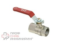 Кран шаровой РосТурПласт латунный вн/вн PN 40 рычаг G2"